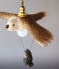 [PRE-ORDER] Bird Airplane Lamp with Bear