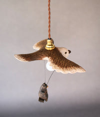 [PRE-ORDER] Bird Airplane Lamp with Bear