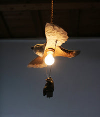 [PRE-ORDER] Bird Airplane Lamp with Bear