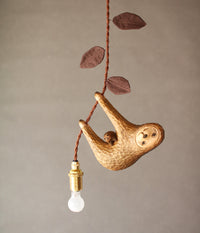 [PRE-ORDER] Hanging Sloth Lamp