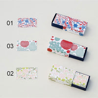 [SALE] Letterpress Mini Note Cards in Match Box