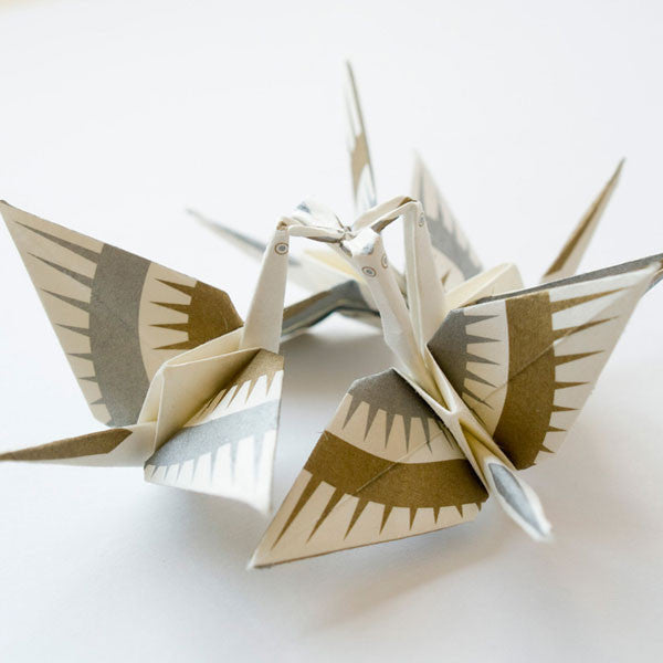 Renzuru Multiple Paper Crane Origami - Sazanami