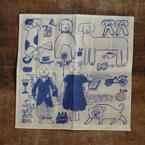 TORANEKO BON BON Dog Dishcloth