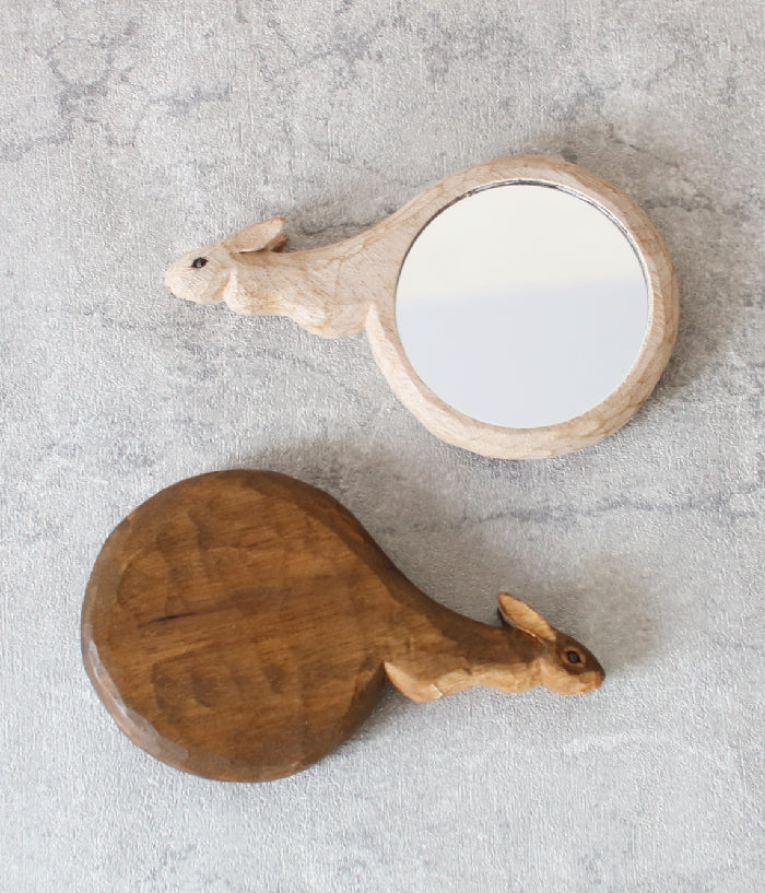 Rabbit Hand Mirror Small