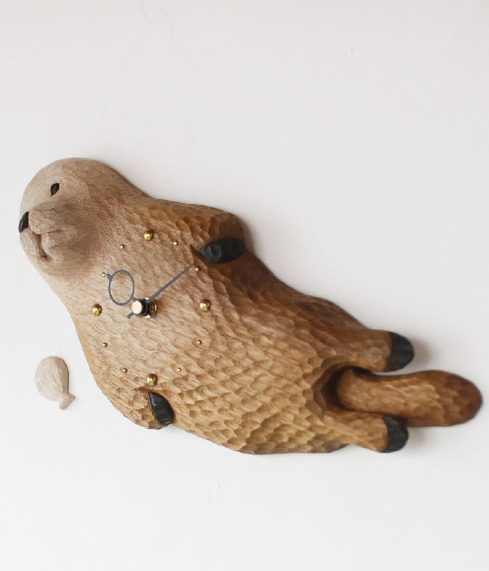 [PRE-ORDER] Sea Otter Wall Clock