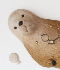 [PRE-ORDER] Sea Otter Wall Clock