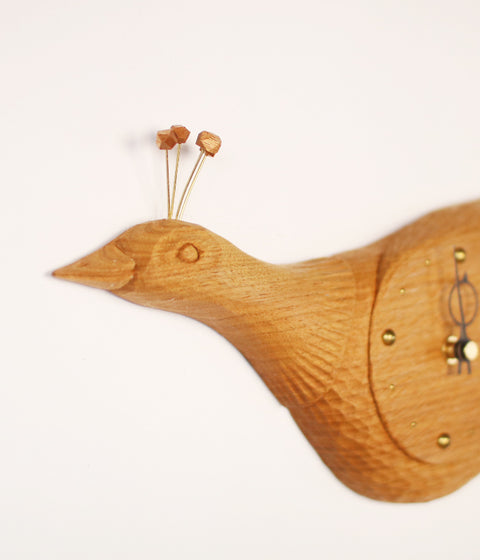 [PRE-ORDER] Peacock Wall Clock