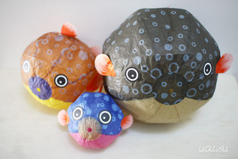 Japanese Paper Balloon {Balloon Fish Family} (sold out)