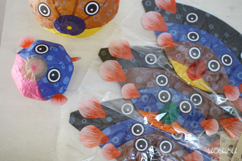 Japanese Paper Balloon {Balloon Fish Family} (sold out)