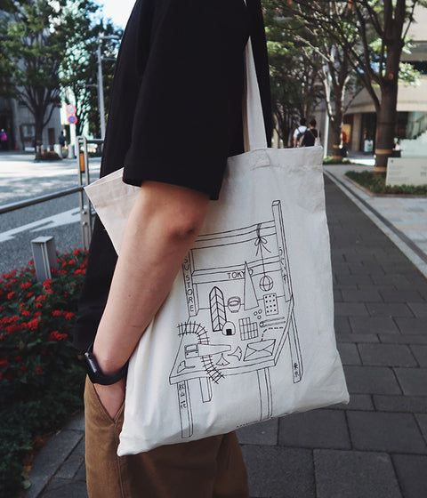 [SALE] Hana Akiyama x UGUISU Tote Bag