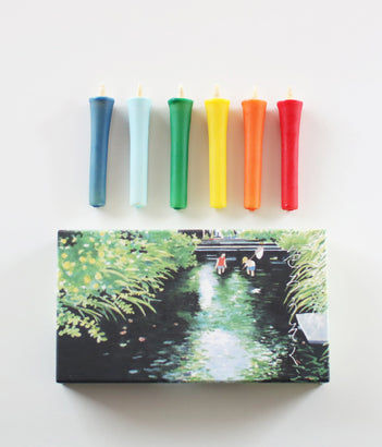 Japanese Colour Candles {Summer}