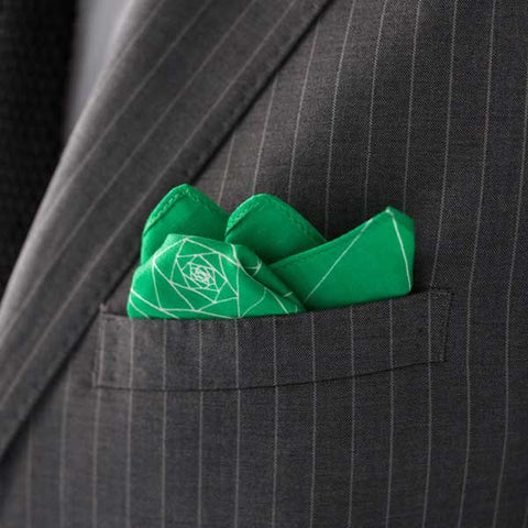 Link x Tilman Zitzmann Pocket Square