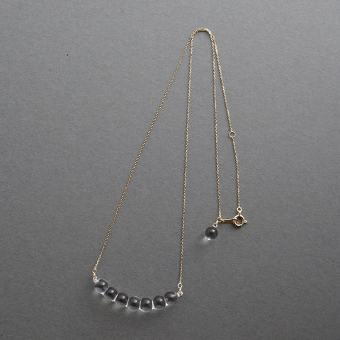 Miu Glass Necklace (10K Gold)