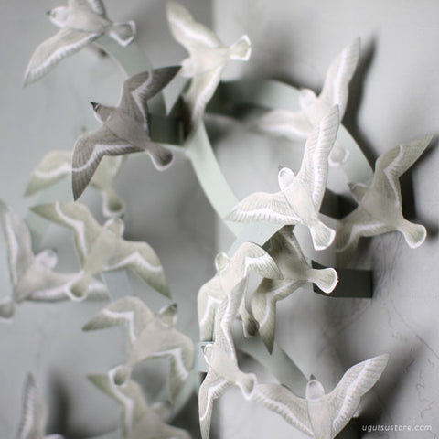 Tobidustry Pop-Up Bird Card {Snowy Plover}
