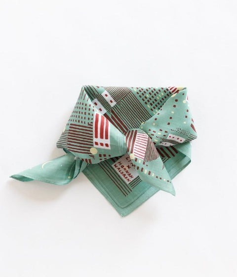 TOKYO Small Furoshiki [Matcha] (30% OFF)