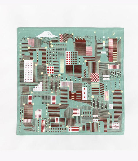 TOKYO Small Furoshiki [Matcha] (30% OFF)