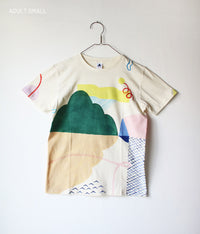 Natsuko Kozue Hand-Painted T-shirt {Horizon}