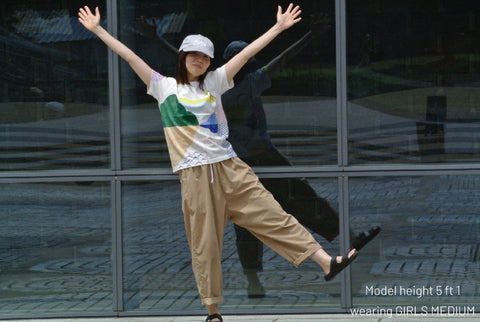 Natsuko Kozue Hand-Painted T-shirt {Horizon} SOLD OUT