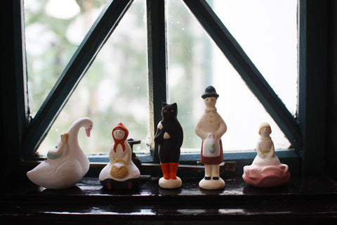 [20% Off] Small Ceramic Figure {Little Red Riding Hood}