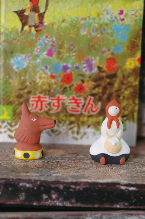 [20% Off] Small Ceramic Figure {Little Red Riding Hood}